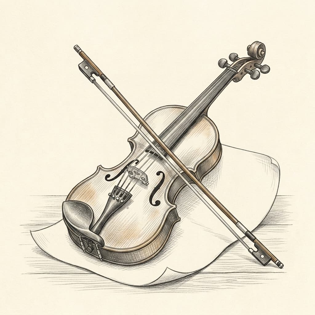 Graphite atelier study for Music & Musicology